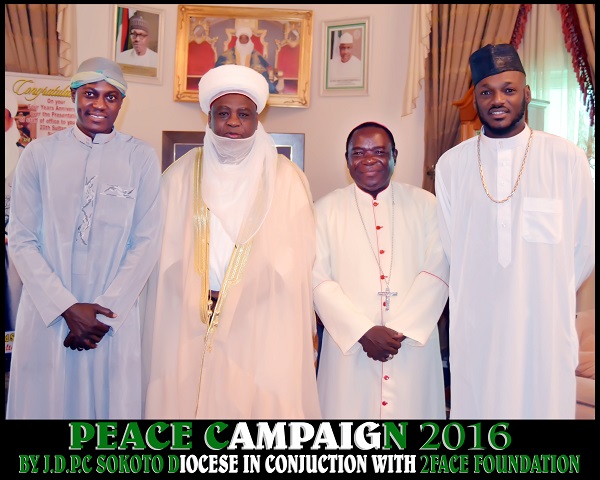 Bishop M H Kukah The Sultan of Sokoto, HRH Sa’ad Abubakar III 2baba Annie Idibia Sound Sultan