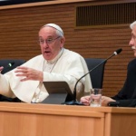 Be 'men for others', not wrapped up in clericalism, Francis tells Jesuits