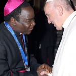 Photos: Bishop Mathew Kukah with Pope Francis