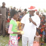 Photos: Bishop Kukah celebrates boxing day 2016 with Holy Childhood Association (HCA) members