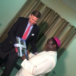 Ambassador W. Stuart Symington visits Bishop Kukah