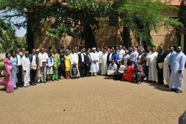 cross-section of participant at the plenary for Communication Directors in Sokoto