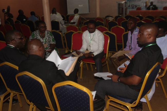 Participant in a group discussion