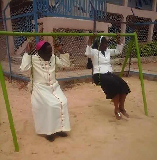 PMS constructs playground for Holy Family Schools, Sokoto